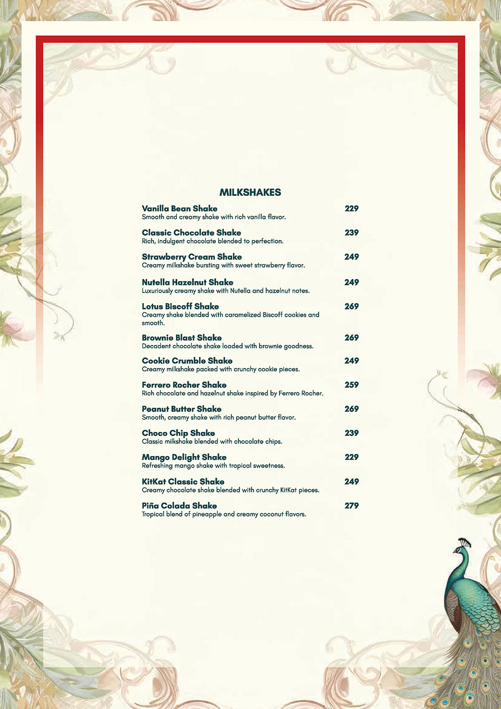RASAVAT Drinks Menu 5